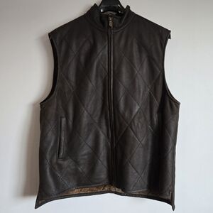 Bobby Jones Vintage Leather Vest